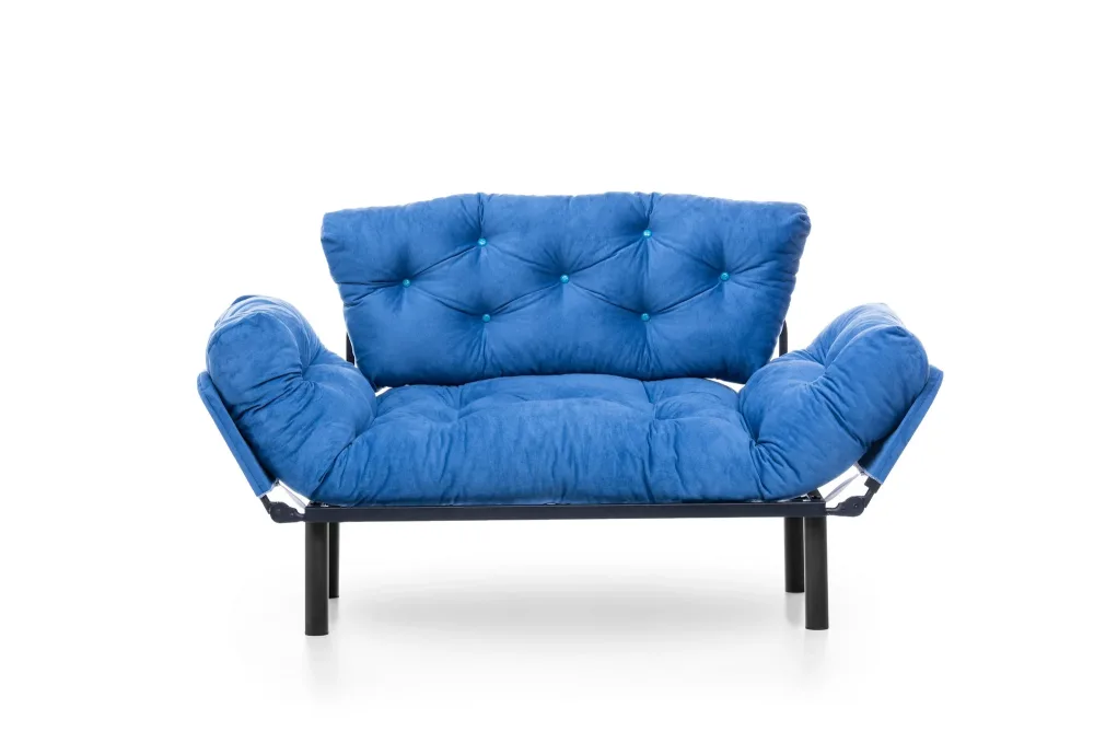 Nitta Bettsofa - Blau