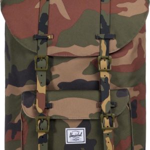 Herschel Sac à dos de loisirs Sac à dos pour ordinateur portable Little America Backpack 25L Woodland Camo Vert Multicolore Herschel Sac à dos de loisirs Sac à dos pour ordinateur portable Little America Backpack 25L Woodland Camo Vert Multicolore