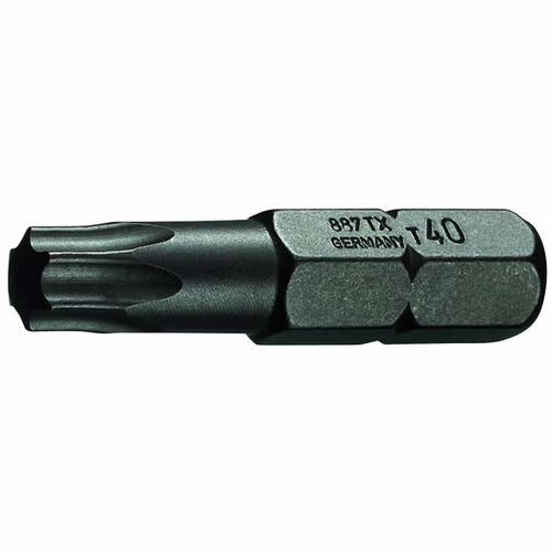 Lot de 10 embouts de vissage 1/4 vis Torx 687TX