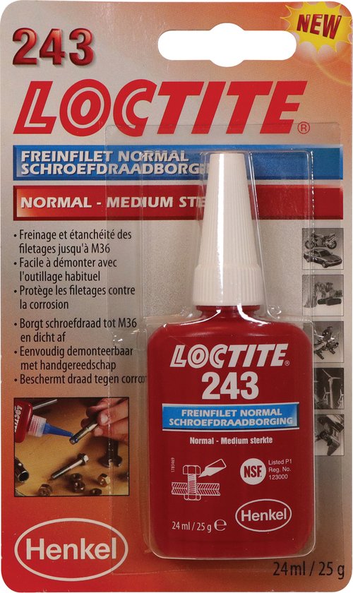 Frein-filetage Loctite 243