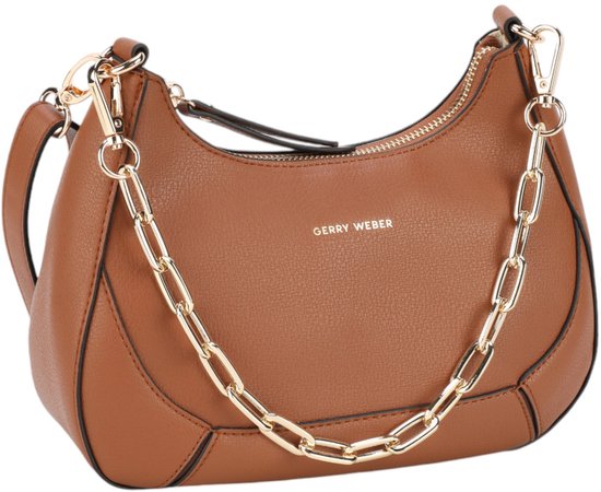 GERRY WEBER Sac à épaule bandoulière Serenity Shoulderbag Cognac Brun