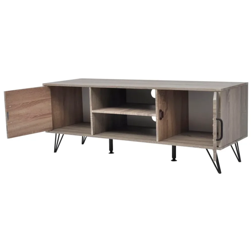 TV Cabinet 120x40x45 cm Grey – Image 2