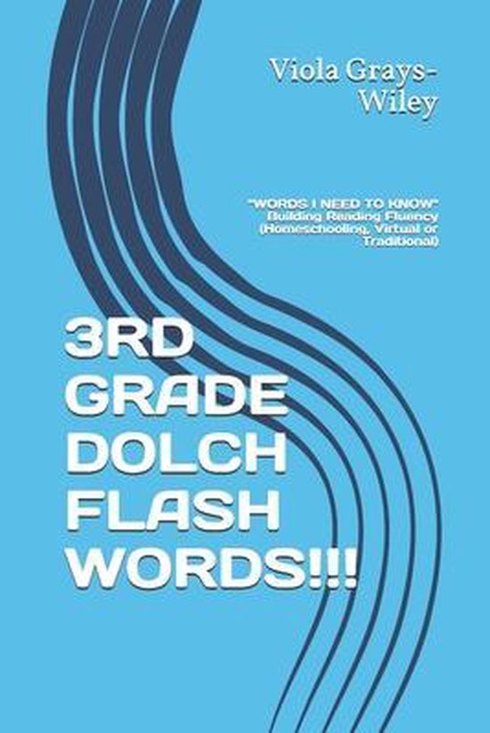 Grays-Wiley Third Grade Library Literacy Set- 3rd Grade Dolch Flash Words!!! MOTS QUE JE DOIS CONNAÎTRE Renforcer la fluidité de la lecture (enseignement à domicile, virtuel ou traditionnel)