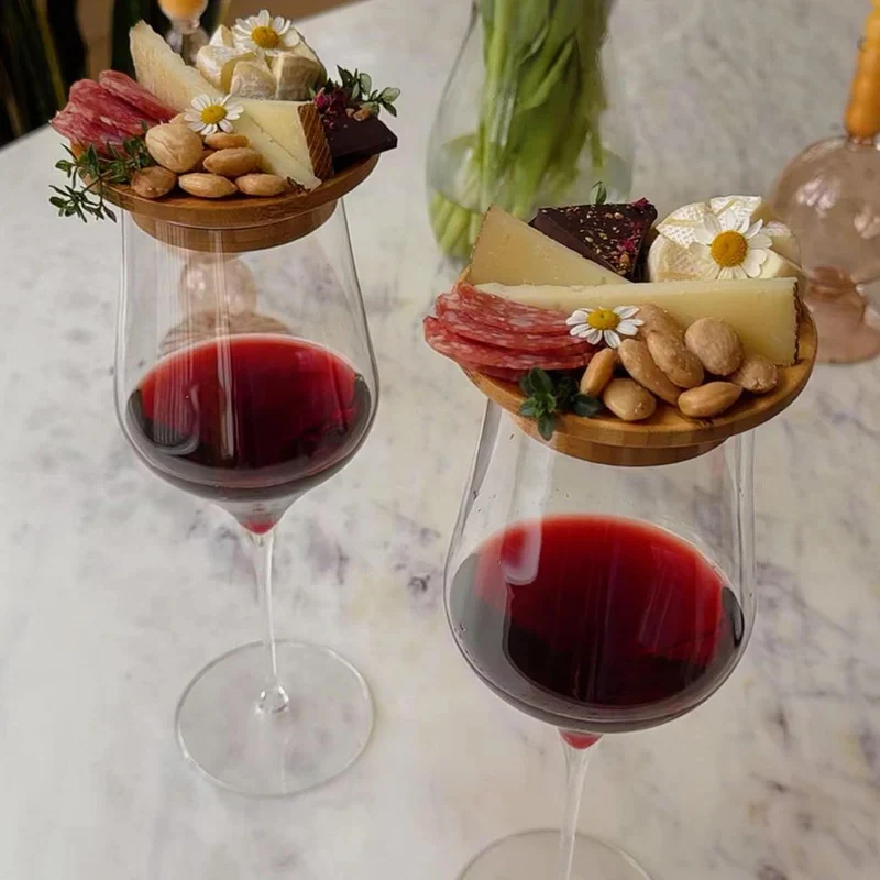 Verre à vin pour garniture de charcuterie – Image 2