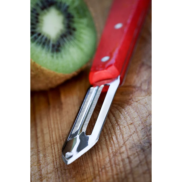 Eplucheur microdenté lame inox 6 cm coloris rouge Opinel – Image 2
