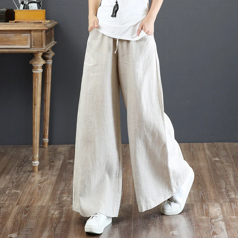 Pantalon taille haute simple – Image 3