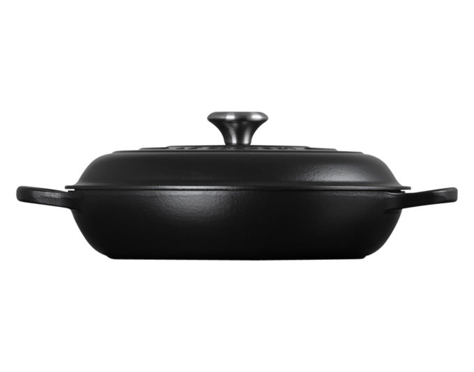 LE CREUSET Gourmet-Profitopf Signature schwarz ø 30 cm 3.5 l – Image 2
