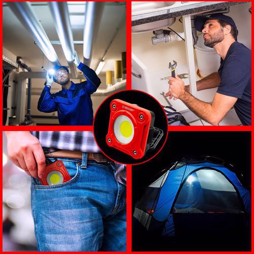 Lampe de travail rechargeable LED – Image 3