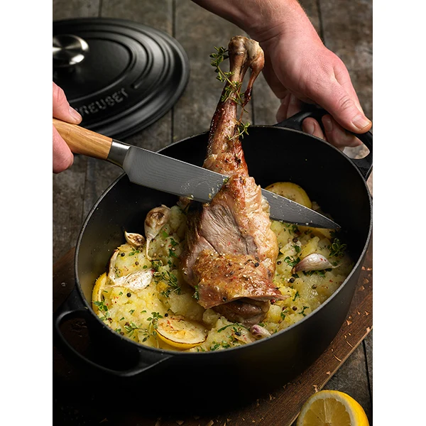 Cocotte fonte ovale 27 cm noir Le Creuset – Image 2