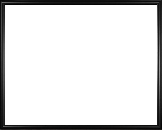 Homedecoration Biggy - Cadre photo - Format photo - 28-43 cm - Plastique - Noir mat Cadre photo en plastique Biggy