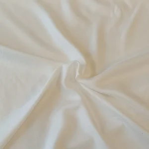 Sergé de viscose – Blanc nacré Sergé de viscose – Blanc nacré