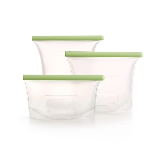 3 sacs silicone 0,25L, 0,5L et 1L Lékué – Image 2