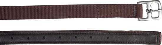 Horka Stirrup Belt Dressage Nylon / cuir Marron Taille 135 Cm Horka Stirrup Belt Dressage Nylon / cuir Marron Taille 135 Cm