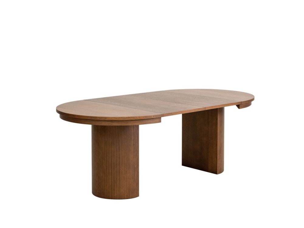 Ensemble PRADO avec table a manger extensible 110 a 210 cm + lot de chaises BASTIDE placage chene massif