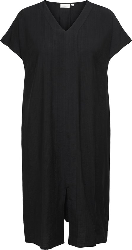 ONLY CARMAKOMA - CARJOANNA V-NECK IN-ONE CALF DRESS WVN - Filles - Mini robes