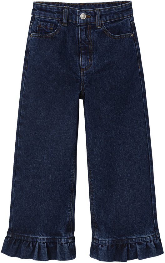 Jean large à volants Vertbaudet pour filles