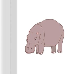 Illustration d’un hippopotame sur fond blanc 60×90 cm – Tirage photo sur toile (Décoration murale salon / chambre) / Peintures sur toile Animaux Illustration d’un hippopotame sur fond blanc 60×90 cm – Tirage photo sur toile (Décoration murale salon / chambre) / Peintures sur toile Animaux