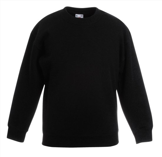 Fruit of the Loom - Set Classic Kinder - En Pull - Zwart - 98-104