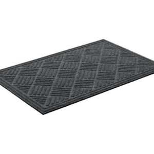 MULTY HOME Fussmatte Contours Parquet dunkelgrau 60×90 cm MULTY HOME Fussmatte Contours Parquet dunkelgrau 60×90 cm