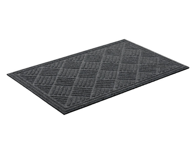 MULTY HOME Fussmatte Contours Parquet dunkelgrau 60x90 cm
