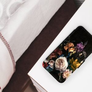 iPhone 13 Wallet Case bookcase phone case – Bloem – Roses – Motifs – Avec poches – Étui portefeuille avec fermeture magnétique iPhone 13 Wallet Case bookcase phone case – Bloem – Roses – Motifs – Avec poches – Étui portefeuille avec fermeture magnétique