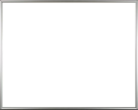 Homedecoration Easy - Cadre photo - Format photo 23x38 cm - Plastique - Argent 23x38 cm