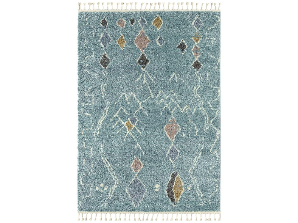 Tapis shaggy DELSY motif berbere – Image 2
