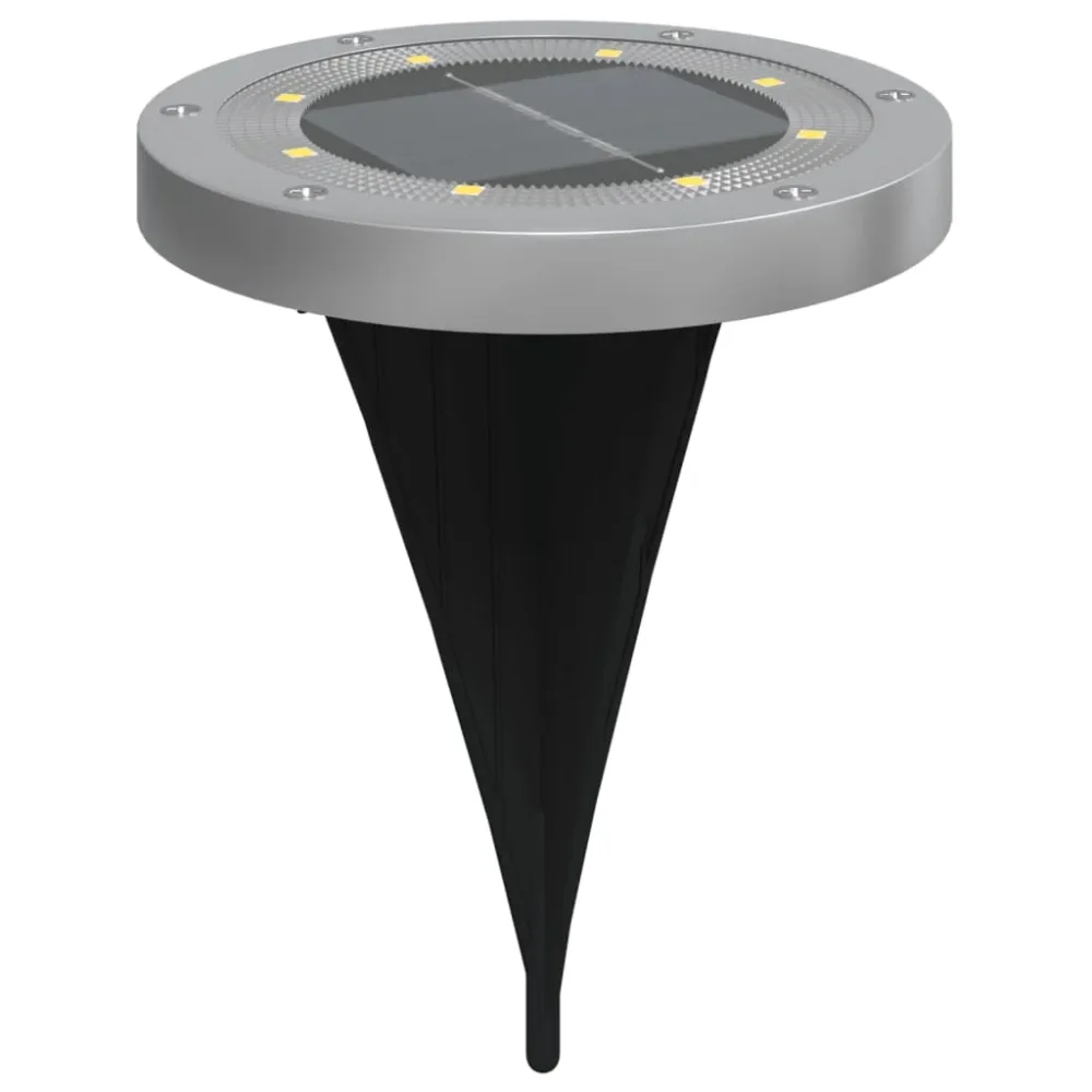 Solar Ground Lights with Ground Spikes Outdoor 4 pcs Warm White – Image 3