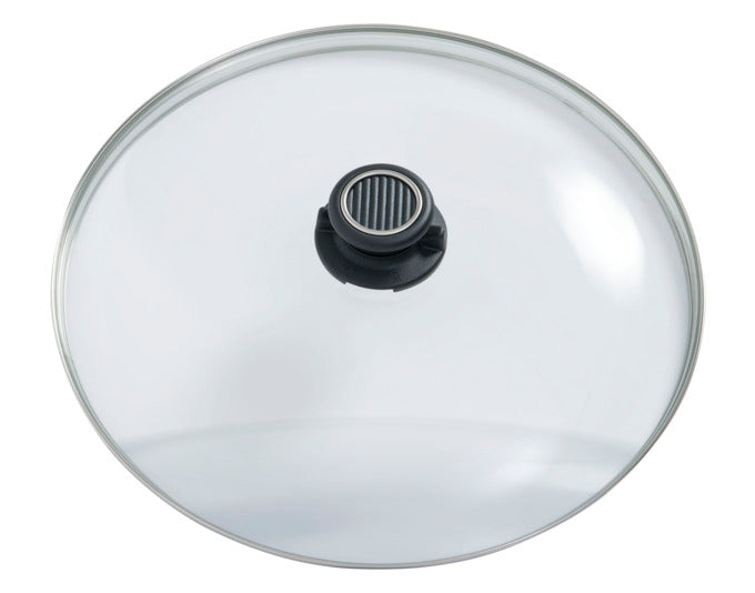 GASTROLUX Glasdeckel Deluxe mit Edelstahlring ø 30 cm