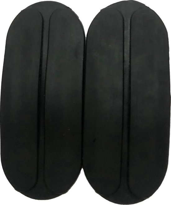Jumada's - Coussinets d'épaule confortables en silicone pour bretelles de soutien-gorge - Noir