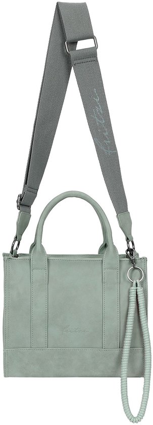 Fritzi aus Preußen sac à épaule bandoulière sac à main Fritzi SquareN Vintage Crossbody Bag Salbei vert