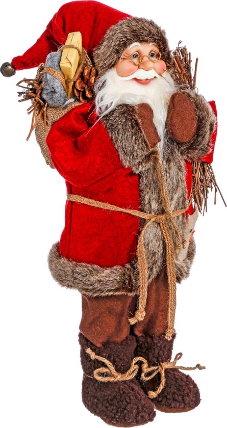 JJA - Père Noël debout 30 cm