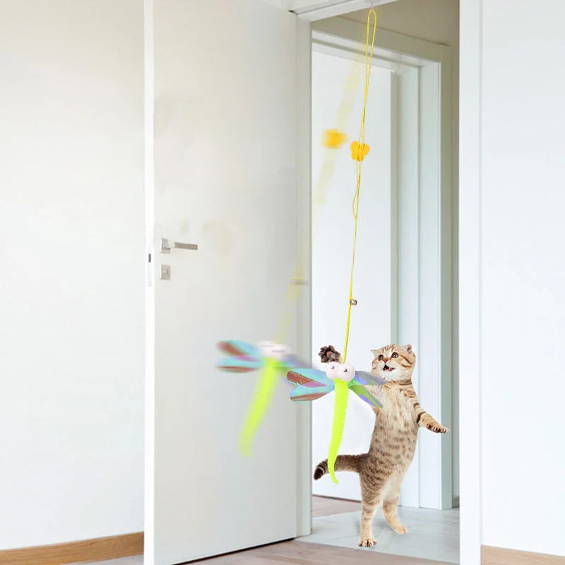 Jouet suspendu pour chats rebondissants – Image 3