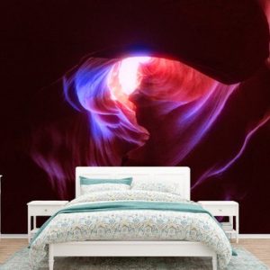 Grottes en forme dans un fotobehang couleur saisissante