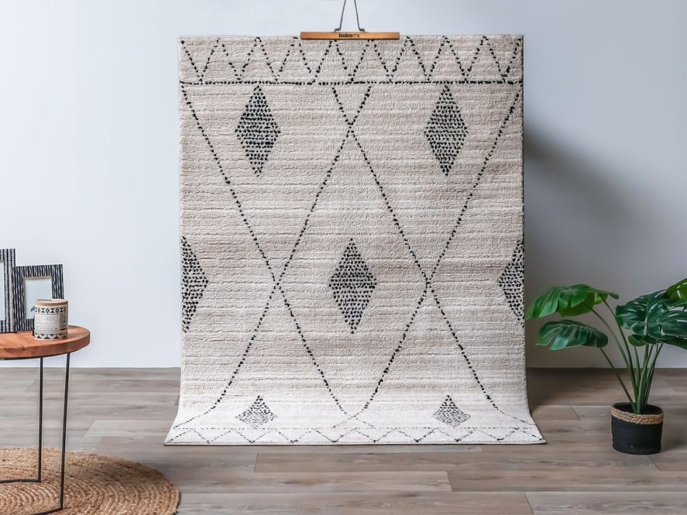 Tapis poils ras RAYA motif berbere – Image 2