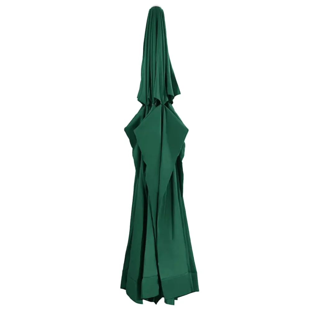 Replacement Fabric for Outdoor Parasol Green 610 cm