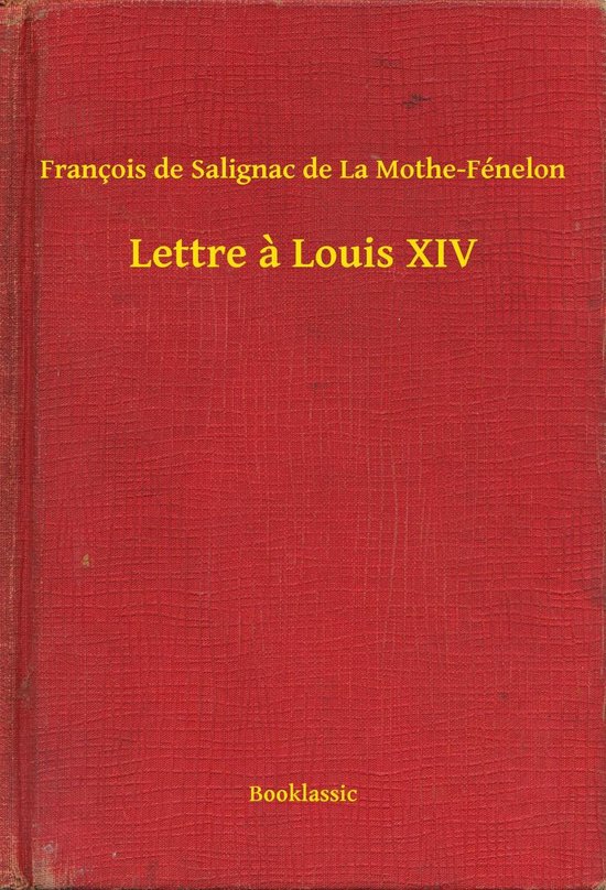 Lettre a Louis XIVEbook