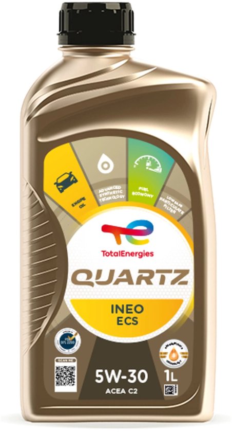 Huile moteur Total Quartz Ineo ECS 5w30 1 litre