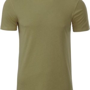 James and Nicholson – T-shirt standard pour hommes (marron kaki) James and Nicholson – T-shirt standard pour hommes (marron kaki)