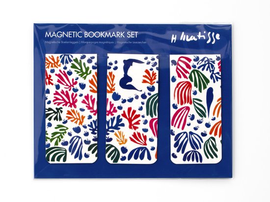 Marque-page Magnétique Set de 3 – Henri Matisse La Perruche et la Sirène – Museum Editions