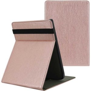 imoshion Ereader Cover / Case Convient pour Pocketbook Basic Lux 4 / Pocketbook HD 3 / Pocketbook Touch Lux 5 / Vivlio Lux 5 – imoshion Stand Flipcase – Or rose imoshion Ereader Cover / Case Convient pour Pocketbook Basic Lux 4 / Pocketbook HD 3 / Pocketbook Touch Lux 5 / Vivlio Lux 5 – imoshion Stand Flipcase – Or rose