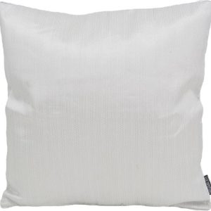 Housse de coussin Ishaan White / Argent | Polyester / Métallique | 45 x 45 cm Housse de coussin Ishaan White / Argent | Polyester / Métallique | 45 x 45 cm
