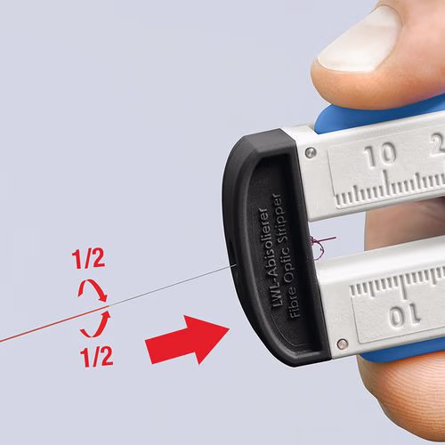Outil à dénuder les cables en fibre optique fibre Ø0,125mm – Image 2