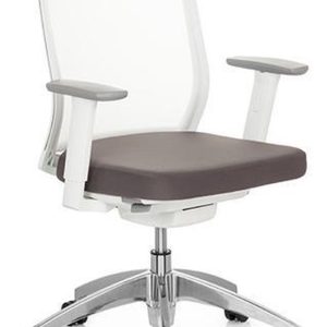 hjh office Aspen – Chaise de bureau – Professionnel – Gris / blanc hjh office Aspen – Chaise de bureau – Professionnel – Gris / blanc
