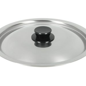 NOSER Deckel Inox schwarz ø 28 cm NOSER Deckel Inox schwarz ø 28 cm
