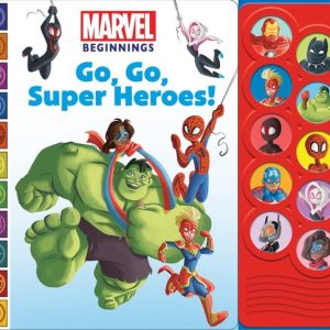 Marvel Beginnings Go Go Supernheroes Sound Listen & Learn Marvel Beginnings Go Go Supernheroes Sound Listen & Learn