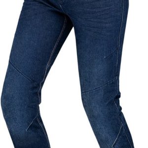 Jeans moto bleu foncé SHIMA Devon pour femme – Taille 30/32 – Pantalon