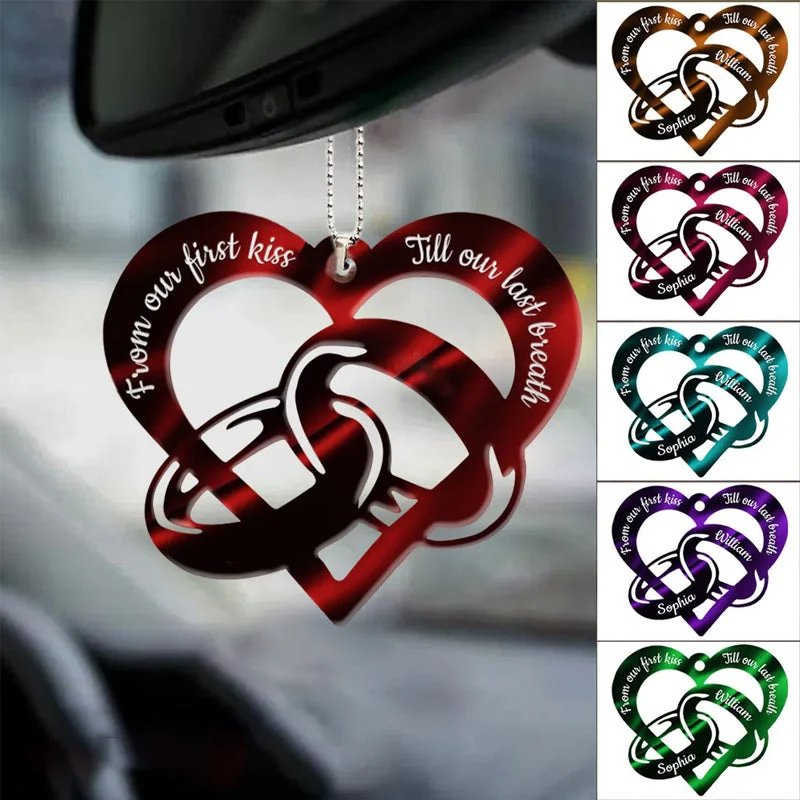 Porte-clés coeur personnalisé – Image 2