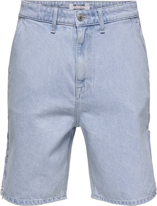 ONLY & SONS Short en jean ONSEDGE Taille mi-haute Coupe droite