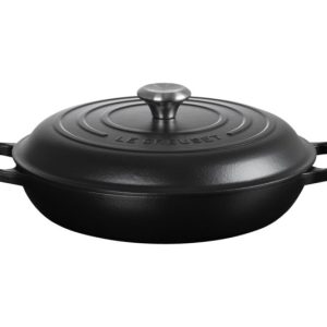 LE CREUSET Gourmet-Profitopf Signature schwarz ø 30 cm 3.5 l